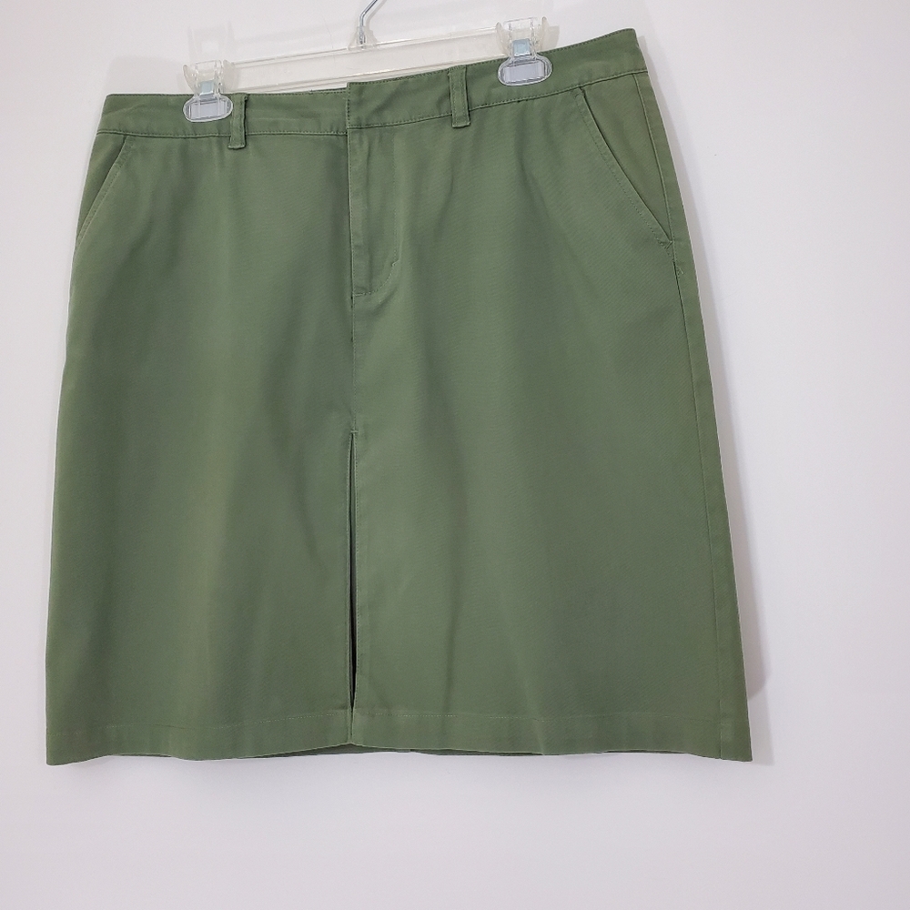Eddie Bauer Green Skirt, Size 14